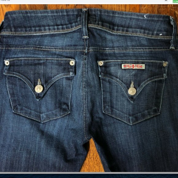 HUDSON Collin Flap Dark Wash Skinny Jean Sz 26 - Picture 5 of 8